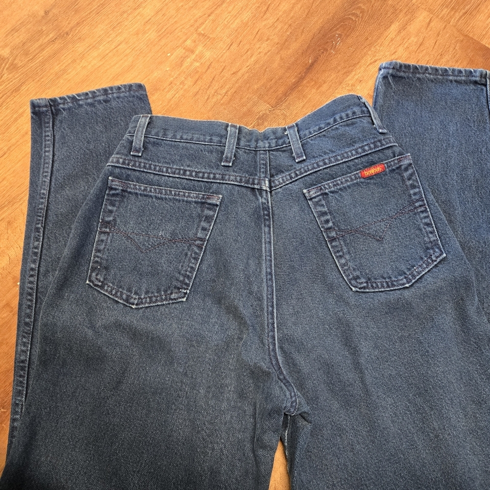 Vintage 90s Bonjour Classic High Rise Women's Jeans in Blue Size 11/12 - Picture 8 of 8
